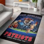 New England Patriots Nfl 31 Area Rug Living Room And Bed Room Rug Rug Regtangle Carpet Floor Decor Home Decor 0
