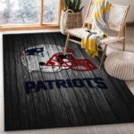 New England Patriots Nfl 37 Area Rug Living Room And Bed Room Rug Rug Regtangle Carpet Floor Decor Home Decor 0