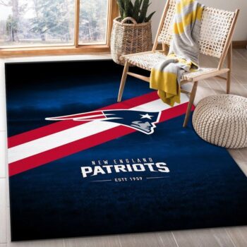 New England Patriots Nfl 5 Area Rug Living Room And Bed Room Rug Rug Regtangle Carpet Floor Decor Home Decor 0