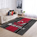 New Jersey Devils Nhl Area Rugs Team Logo Living Room Carpet Sports Rug Regtangle Carpet Floor Decor Home Decor 0