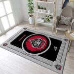 New Mexico Lobos Ncaa 1 Area Rug Living Room And Bed Room Rug Rug Regtangle Carpet Floor Decor Home Decor 0