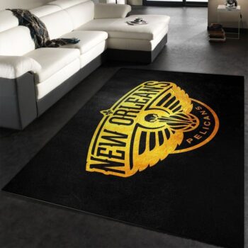 New Orleans Pelicans Nba 6 Area Rug Living Room And Bed Room Rug Rug Regtangle Carpet Floor Decor Home Decor 0