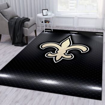 New Orleans Saints Nfl 19 Area Rug Living Room And Bed Room Rug Rug Regtangle Carpet Floor Decor Home Decor 0