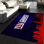 New York Giants Nfl 21 Area Rug Living Room And Bed Room Rug Rug Regtangle Carpet Floor Decor Home Decor 0
