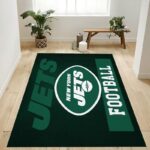 New York Jets Nfl 1 Area Rug Living Room And Bed Room Rug Rug Regtangle Carpet Floor Decor Home Decor 0