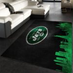 New York Jets Nfl 17 Area Rug Living Room And Bed Room Rug Rug Regtangle Carpet Floor Decor Home Decor 0
