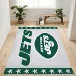 New York Jets Nfl 2 Area Rug Living Room And Bed Room Rug Rug Regtangle Carpet Floor Decor Home Decor 0