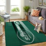 New York Jets Nfl Area Rugs Living Room Carpet Team Logo Sports Rug Regtangle Carpet Floor Decor Home Decor 0