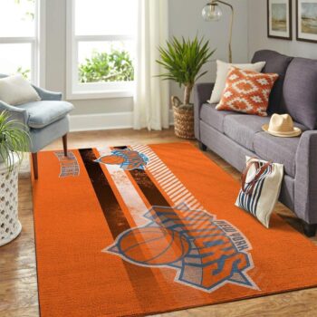 New York Knicks Nba Area Rugs Living Room Carpet Team Logo Sports Rug Regtangle Carpet Floor Decor Home Decor 0