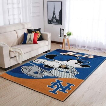 New York Mets Area Rug Mlb Baseball Team Logo Carpet Living Room Rugs Rug Regtangle Carpet Floor Decor Home Decor V3973 0