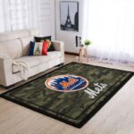 New York Mets Mlb 15 Area Rug Living Room And Bed Room Rug Rug Regtangle Carpet Floor Decor Home Decor 0