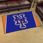 New York Mets Mlb Baseball Area Rug Baseball Rug Regtangle Carpet Floor Decor Home Decor V5084 0