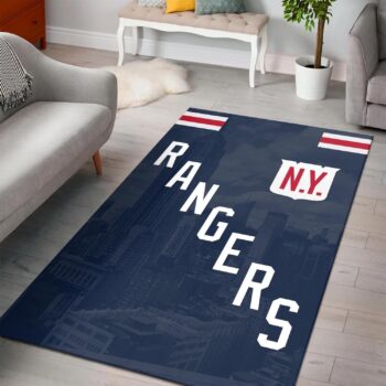 New York Rangers Area Rugs Nhl Hockey Living Room Carpet Team Logo Floor Home Decor 2002203 Rug Regtangle Carpet Floor Decor Home Decor 0