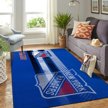 New York Rangers Nhl Area Rugs Living Room Carpet Team Logo Sports Rug Regtangle Carpet Floor Decor Home Decor 0