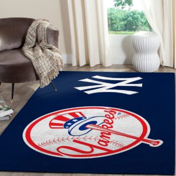 New York Yankees Area Rug Mlb Baseball Team Logo Carpet Living Room Rugs Rug Regtangle Carpet Floor Decor Home Decor V440 0