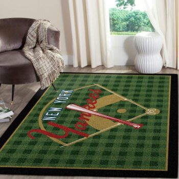 New York Yankees Area Rug Mlb Baseball Team Logo Carpet Living Room Rugs Rug Regtangle Carpet Floor Decor Home Decor V450 0