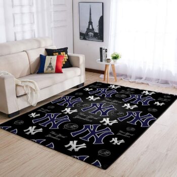 New York Yankees Area Rug Mlb Baseball Team Logo Carpet Living Room Rugs Rug Regtangle Carpet Floor Decor Home Decor V455 0