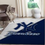 New York Yankees Area Rug Mlb Baseball Team Logo Carpet Living Room Rugs Rug Regtangle Carpet Floor Decor Home Decor V464 0