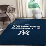 New York Yankees Area Rug Mlb Baseball Team Logo Carpet Living Room Rugs Rug Regtangle Carpet Floor Decor Home Decor V468 0