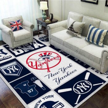 New York Yankees Area Rug Mlb Baseball Team Logo Carpet Living Room Rugs Rug Regtangle Carpet Floor Decor Home Decor V476 0