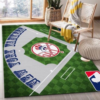 New York Yankees Mlb Baseball 15 Area Rug Living Room And Bed Room Rug Rug Regtangle Carpet Floor Decor Home Decor 0
