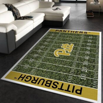 Nfl Football Fans Pittsburgh Panthers Home Field Area Rug Living Room And Bed Room Rug Rug Regtangle Carpet Floor Decor Home Decor 0