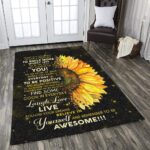 Nfl Football Fans Wisconsin Badgers Home Field Area Rug Living Room Rug Home Decor Football Home Decor 0