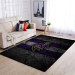 Nfl Football Team Baltimore Ravens Rug Area Rug Home Decor Homebeautyus Rug Regtangle Carpet Floor Decor Home Decor 0