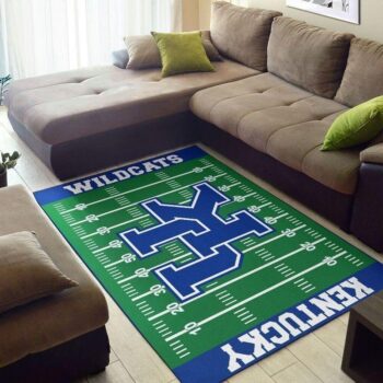 Nfl Football Team Kentucky Wildcats Home Field Area Rug Home Decor Homebeautyus Rug Regtangle Carpet Floor Decor Home Decor 0