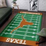 Nfl Team Texas Longhorns Home Field Area Rug Sport Home Decor Homebeautyus Rug Regtangle Carpet Floor Decor Home Decor 0