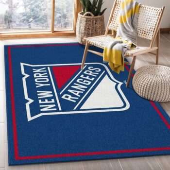 Nhl Spirit New York Rangers Area Rug Living Room And Bed Room Rug Rug Regtangle Carpet Floor Decor Home Decor 0
