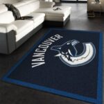 Nhl Spirit Vancouver Canucks Area Rug Living Room And Bed Room Rug Rug Regtangle Carpet Floor Decor Home Decor 0