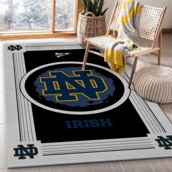 Notre Dame Fighting Irish Ncaa Team Logo Nice Gift Home Decor Rectangl 0