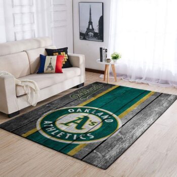 Oakland Athletics Mlb 1 Area Rug Living Room And Bed Room Rug Rug Regtangle Carpet Floor Decor Home Decor 0