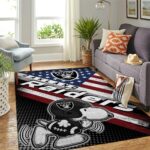 Oakland Raiders Nfl Area Rugs American Flag Snoopy Living Room Carpet Team Logo Sports Rug Regtangle Carpet Floor Decor Home Decor 0