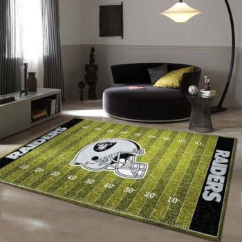 Oakland Raiders Nfl Area Rugs Living Room Carpet Christmas Gift Rug Regtangle Carpet Floor Decor Home Decor V11147 0