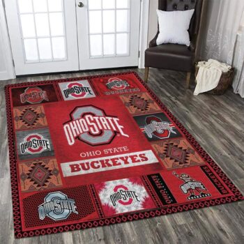 Ohio State Buckeyes Area Rugs Living Room Carpet Fn281209 Rug Regtangle Carpet Floor Decor Home Decor 0