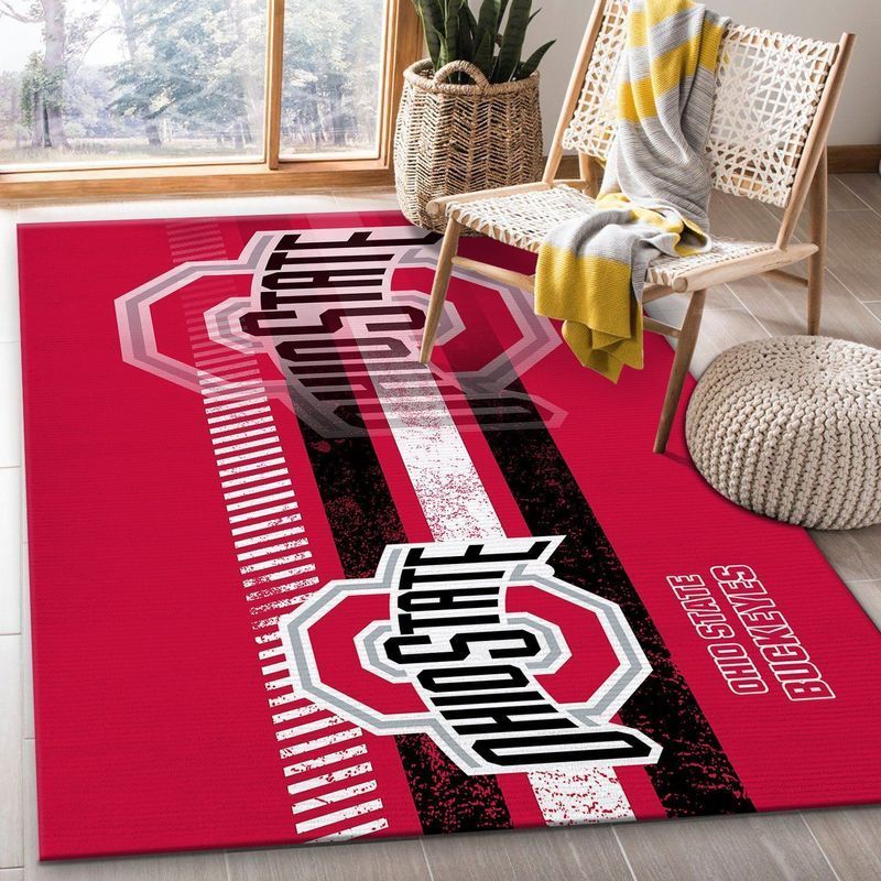 Ohio State Buckeyes Ncaa 1 Area Rug Living Room And Bed Room Rug Rug Regtangle Carpet Floor Decor Home Decor 0 Ohio State Buckeyes Ncaa 1 Area Rug Living Room And Bed Room Rug Rug Regtangle Carpet Floor Decor Home Decor 0