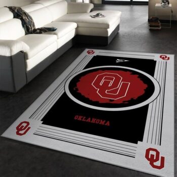 Oklahoma Sooners Ncaa 1 Area Rug Living Room And Bed Room Rug Rug Regtangle Carpet Floor Decor Home Decor 0