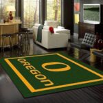Oregon Ducks Area Rug Football Team Logo Carpet Living Room Rugs Rug Regtangle Carpet Floor Decor Home Decor V8354 0