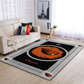Oregon State Beavers Ncaa 1 Area Rug Living Room And Bed Room Rug Rug Regtangle Carpet Floor Decor Home Decor 0