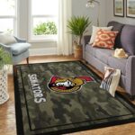 Ottawa Senators Area Rugs Nhl Hockey Living Room Carpet Team Logo Floor Home Decor 20030478 Rug Regtangle Carpet Floor Decor Home Decor 0