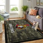 Ottawa Senators Nhl 1 Area Rug Living Room And Bed Room Rug Rug Regtangle Carpet Floor Decor Home Decor 0