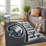 Philadelphia Eagles Area Rug Nfl Football Team Logo Carpet Living Room Rugs Rug Regtangle Carpet Floor Decor Home Decor V1738 0
