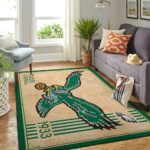 Philadelphia Eagles Nfl Area Rugs Retro Style Living Room Carpet Team Logo Sports Rug Regtangle Carpet Floor Decor Home Decor 0