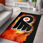 Philadelphia Flyers Area Rugs Nhl Hockey Living Room Carpet Team Logo Floor Home Decor 16 Rug Regtangle Carpet Floor Decor Home Decor 0