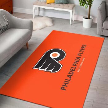Philadelphia Flyers Area Rugs Nhl Hockey Living Room Carpet Team Logo Floor Home Decor 19 Rug Regtangle Carpet Floor Decor Home Decor 0