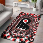 Philadelphia Flyers Area Rugs Nhl Hockey Living Room Carpet Team Logo Floor Home Decor 22 Rug Regtangle Carpet Floor Decor Home Decor 0