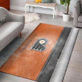 Philadelphia Flyers Area Rugs Nhl Hockey Living Room Carpet Team Logo Floor Home Decor 26 Rug Regtangle Carpet Floor Decor Home Decor 0
