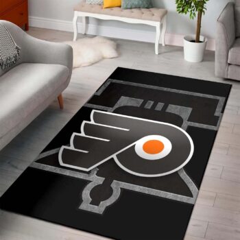 Philadelphia Flyers Area Rugs Nhl Hockey Living Room Carpet Team Logo Floor Home Decor 28 Rug Regtangle Carpet Floor Decor Home Decor 0